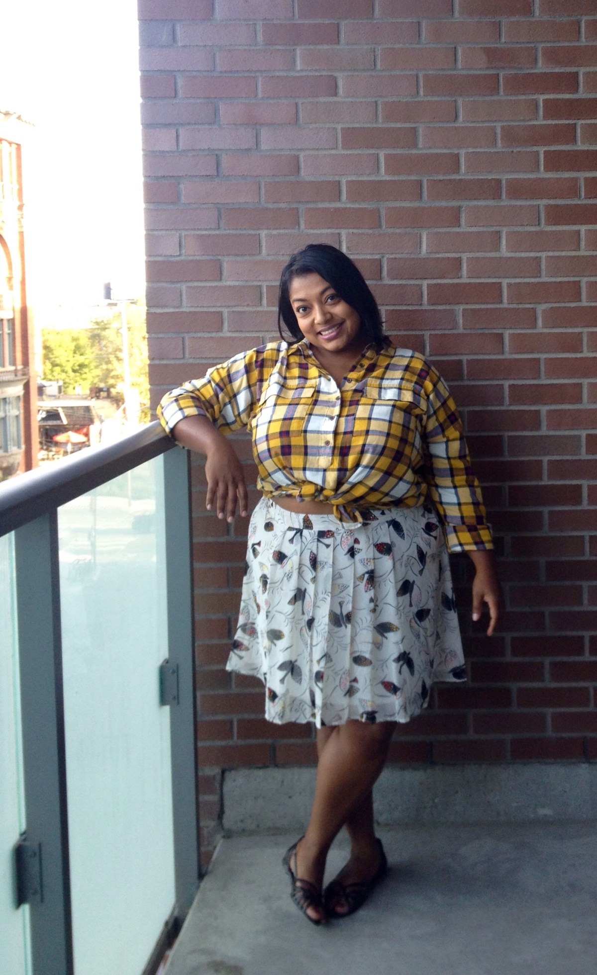 Plaid, Pleats and…&nbsp;Pigeons?