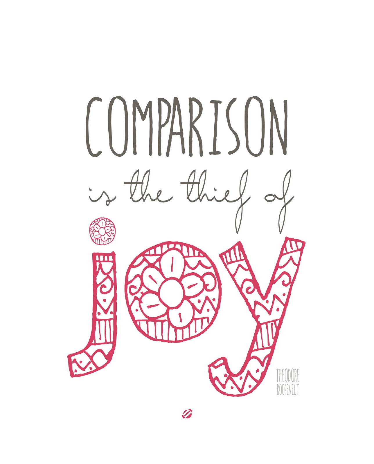 Image result for comparison is the thief of joy